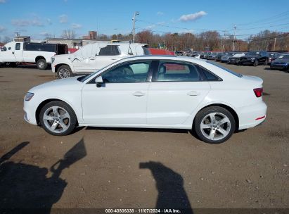 Lot #3035073075 2017 AUDI A3 2.0T PREMIUM