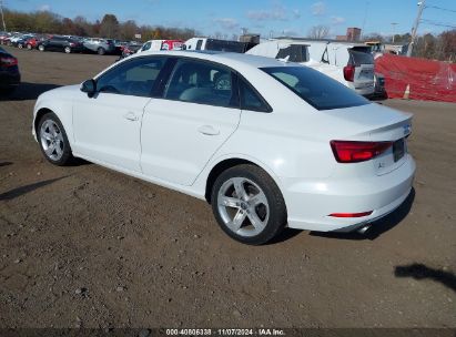 Lot #3035073075 2017 AUDI A3 2.0T PREMIUM