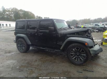 Lot #3051077495 2016 JEEP WRANGLER UNLIMITED SPORT