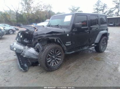 Lot #3051077495 2016 JEEP WRANGLER UNLIMITED SPORT