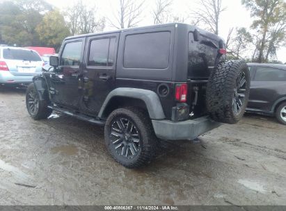 Lot #3051077495 2016 JEEP WRANGLER UNLIMITED SPORT