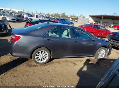 Lot #2992832288 2012 TOYOTA CAMRY HYBRID XLE