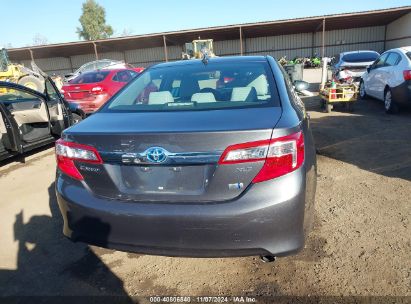 Lot #2992832288 2012 TOYOTA CAMRY HYBRID XLE