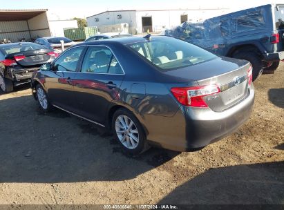 Lot #2992832288 2012 TOYOTA CAMRY HYBRID XLE