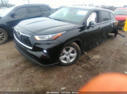 Lot #3035083891 2023 TOYOTA HIGHLANDER LE