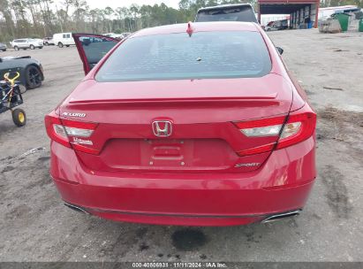 Lot #2995294491 2019 HONDA ACCORD SPORT