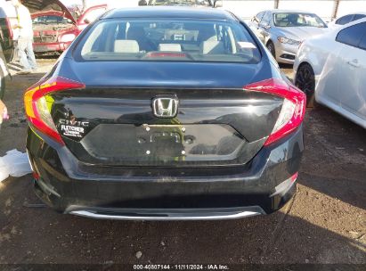 Lot #3053063453 2019 HONDA CIVIC LX