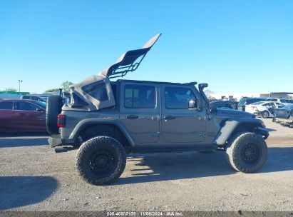 Lot #2995292646 2021 JEEP WRANGLER UNLIMITED RUBICON 4X4