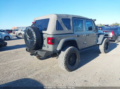 Lot #2995292646 2021 JEEP WRANGLER UNLIMITED RUBICON 4X4