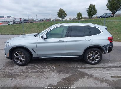 Lot #3053063452 2021 BMW X3 XDRIVE30I