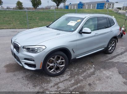 Lot #3053063452 2021 BMW X3 XDRIVE30I