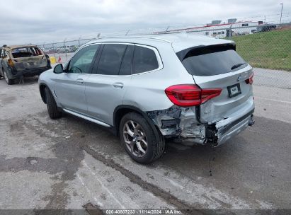 Lot #3053063452 2021 BMW X3 XDRIVE30I