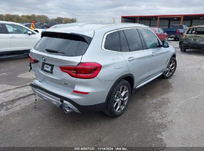 Lot #3053063452 2021 BMW X3 XDRIVE30I