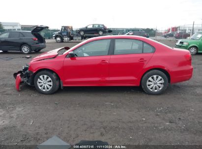 Lot #2997770951 2012 VOLKSWAGEN JETTA 2.0L S