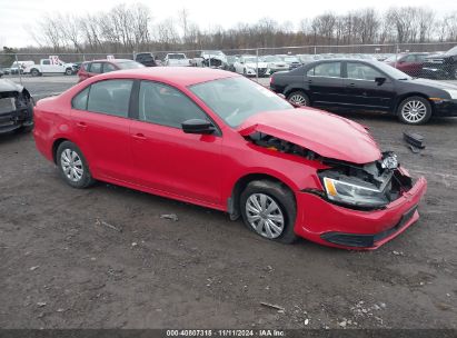 Lot #2997770951 2012 VOLKSWAGEN JETTA 2.0L S