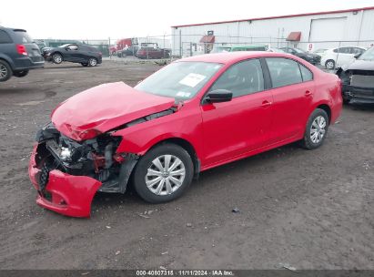 Lot #2997770951 2012 VOLKSWAGEN JETTA 2.0L S