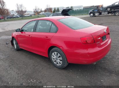 Lot #2997770951 2012 VOLKSWAGEN JETTA 2.0L S