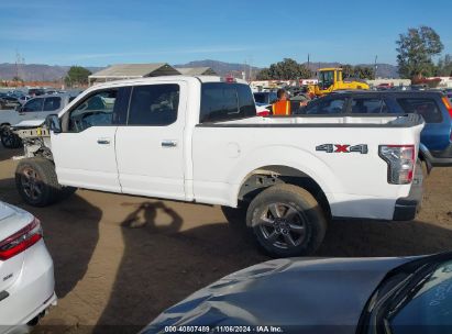 Lot #2995301186 2018 FORD F-150 XLT