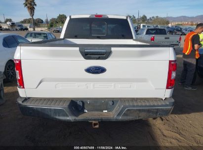 Lot #2995301186 2018 FORD F-150 XLT