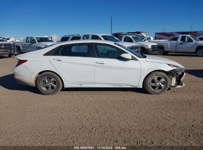 Lot #2992828965 2021 HYUNDAI ELANTRA SE