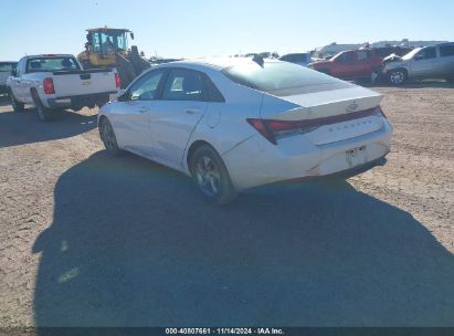 Lot #2992828965 2021 HYUNDAI ELANTRA SE