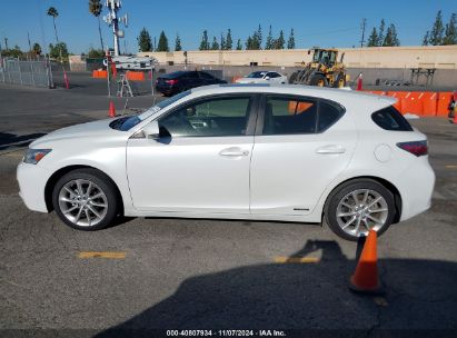 Lot #2992832277 2012 LEXUS CT 200H PREMIUM