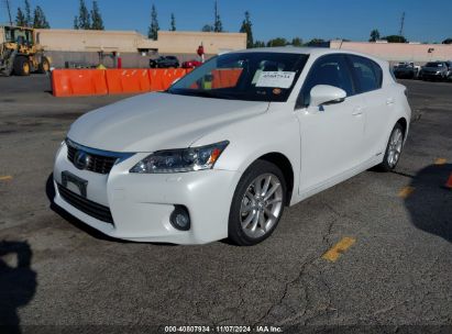 Lot #2992832277 2012 LEXUS CT 200H PREMIUM