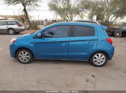 Lot #3007846083 2015 MITSUBISHI MIRAGE ES