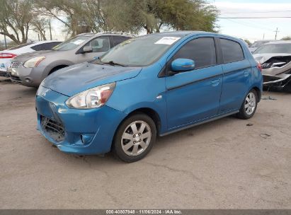 Lot #3007846083 2015 MITSUBISHI MIRAGE ES