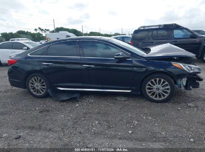 Lot #3035072982 2015 HYUNDAI SONATA LIMITED