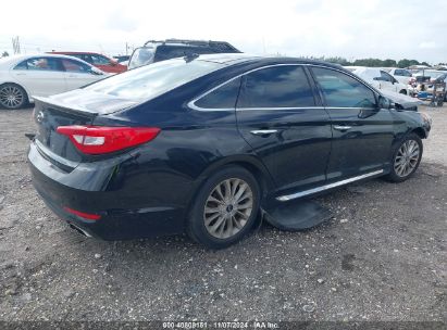 Lot #3035072982 2015 HYUNDAI SONATA LIMITED