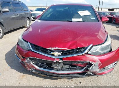 Lot #3035083845 2018 CHEVROLET CRUZE LT AUTO