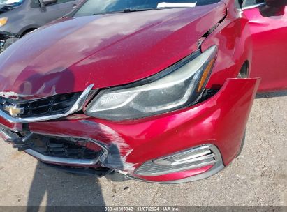 Lot #3035083845 2018 CHEVROLET CRUZE LT AUTO