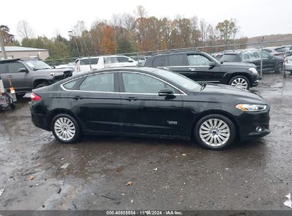 Lot #3037526266 2016 FORD FUSION ENERGI SE LUXURY