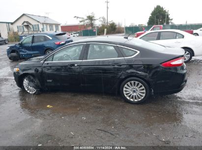 Lot #3037526266 2016 FORD FUSION ENERGI SE LUXURY