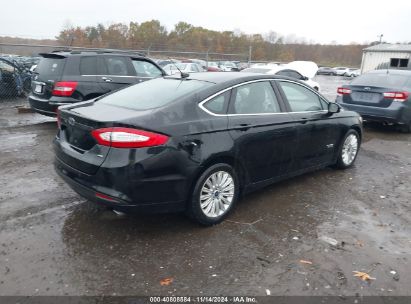 Lot #3037526266 2016 FORD FUSION ENERGI SE LUXURY