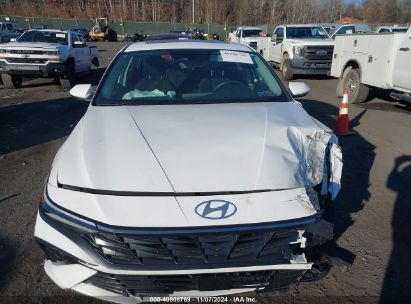 Lot #3006595623 2024 HYUNDAI ELANTRA SEL