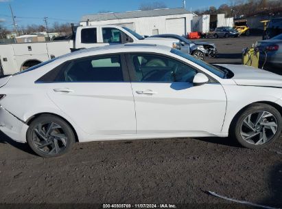 Lot #3006595623 2024 HYUNDAI ELANTRA SEL