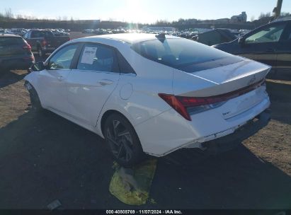 Lot #3006595623 2024 HYUNDAI ELANTRA SEL