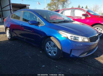 Lot #3005345385 2018 KIA FORTE LX