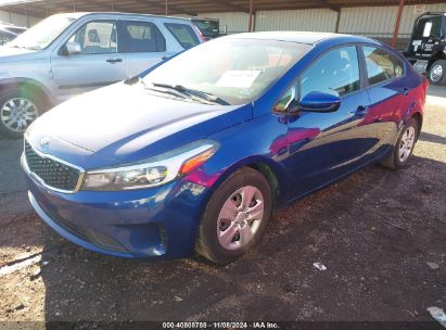 Lot #3005345385 2018 KIA FORTE LX