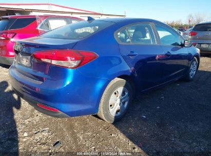 Lot #3005345385 2018 KIA FORTE LX