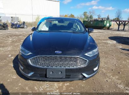 Lot #3042569629 2020 FORD FUSION HYBRID TITANIUM