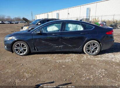 Lot #3042569629 2020 FORD FUSION HYBRID TITANIUM