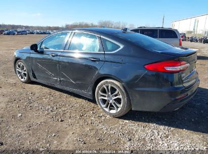 Lot #3042569629 2020 FORD FUSION HYBRID TITANIUM