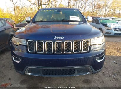 Lot #3035072598 2017 JEEP GRAND CHEROKEE LIMITED 4X4