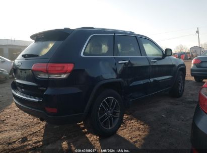 Lot #3035072598 2017 JEEP GRAND CHEROKEE LIMITED 4X4