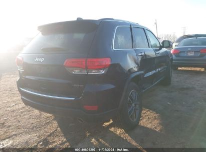 Lot #3035072598 2017 JEEP GRAND CHEROKEE LIMITED 4X4