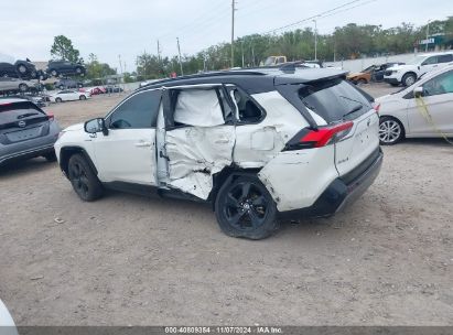 Lot #2995294674 2021 TOYOTA RAV4 HYBRID XSE