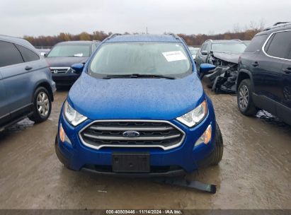 Lot #2995294669 2020 FORD ECOSPORT SE